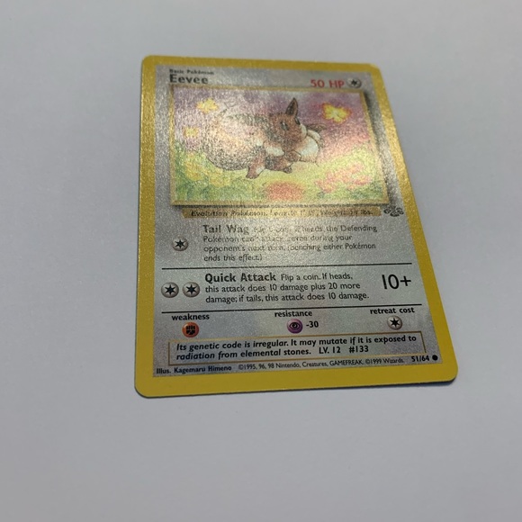 Y2K Eevee Pokémon card 🔴 - Picture 2 of 8